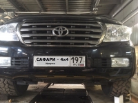 Площадка под лебедку Toyota Land Cruiser 200