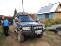 Бампер ТЛК105, передний