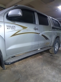 Пороги силовые Toyota Hilux 2011 - 2020 .