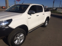 Пороги силовые Toyota Hilux 2011 - 2020 .