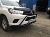 Защита переднего бампера Toyota Hilux 2012