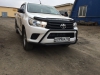 Защита переднего бампера Toyota Hilux 2015