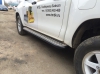 Пороги силовые Toyota Hilux 2011 - 2020 .